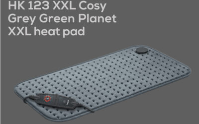 beurer hk 123 xxl cosy grey green planet xxl heat pad